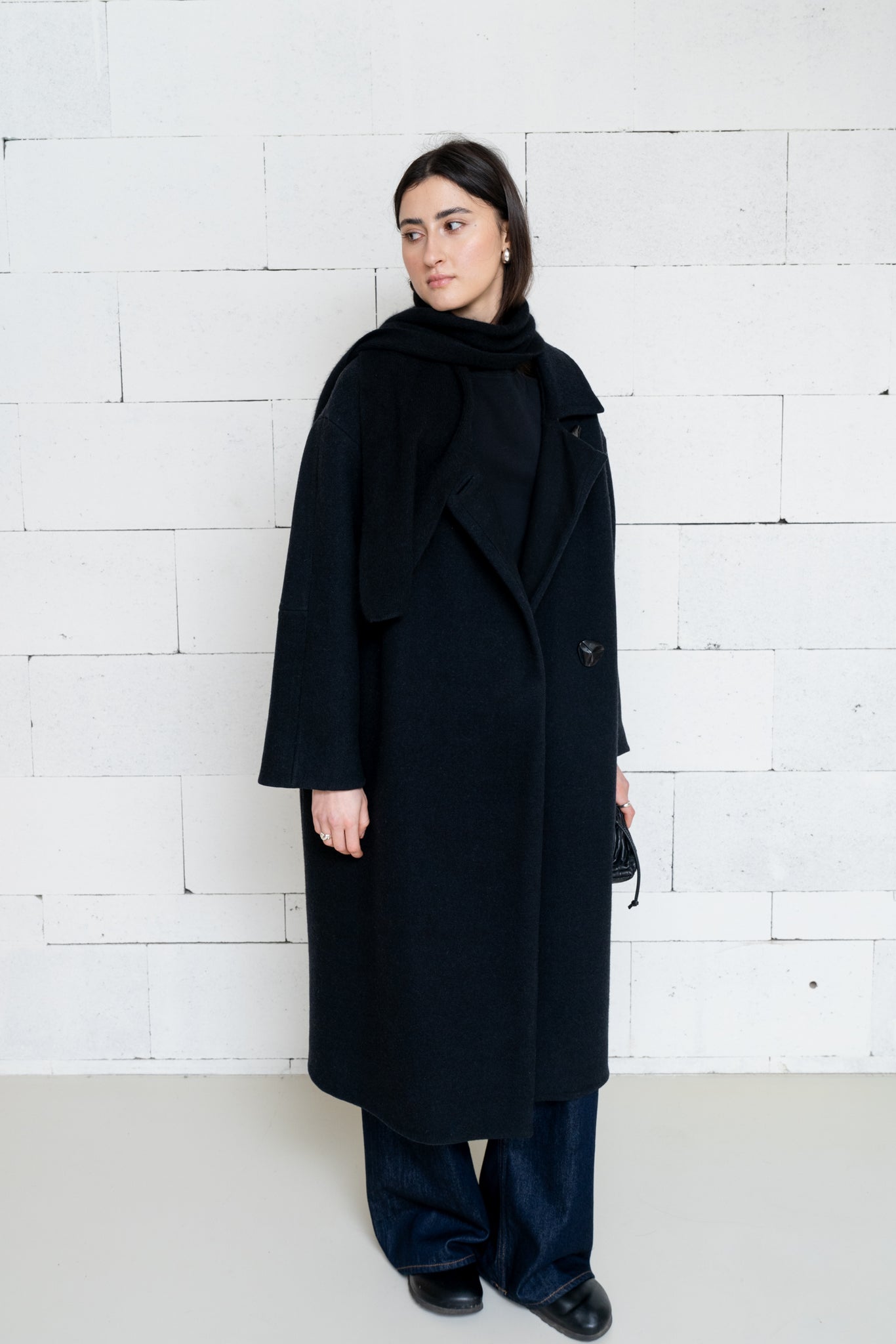 Wool Coat Black