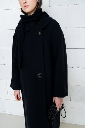 Wool Coat Black