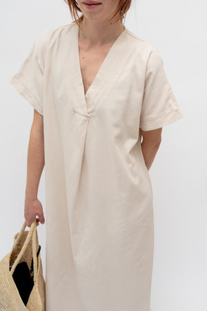 Frayed Dress Cream