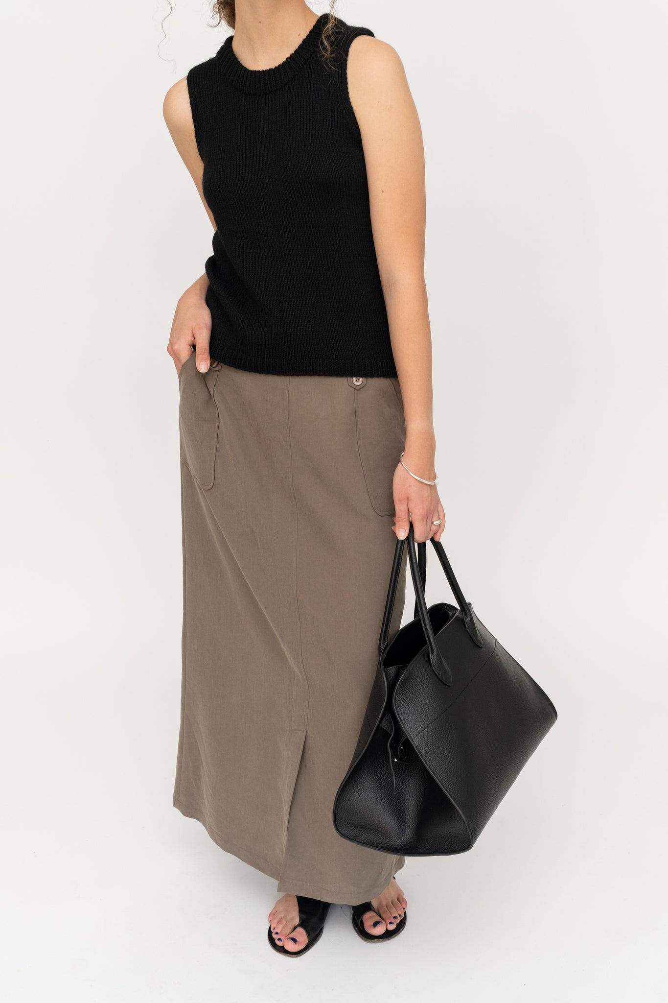 Maxi Skirt Khaki